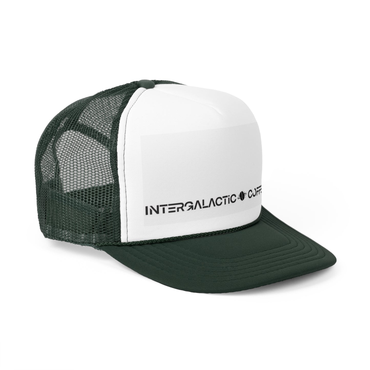 Intergalactic Coffee Trucker Caps
