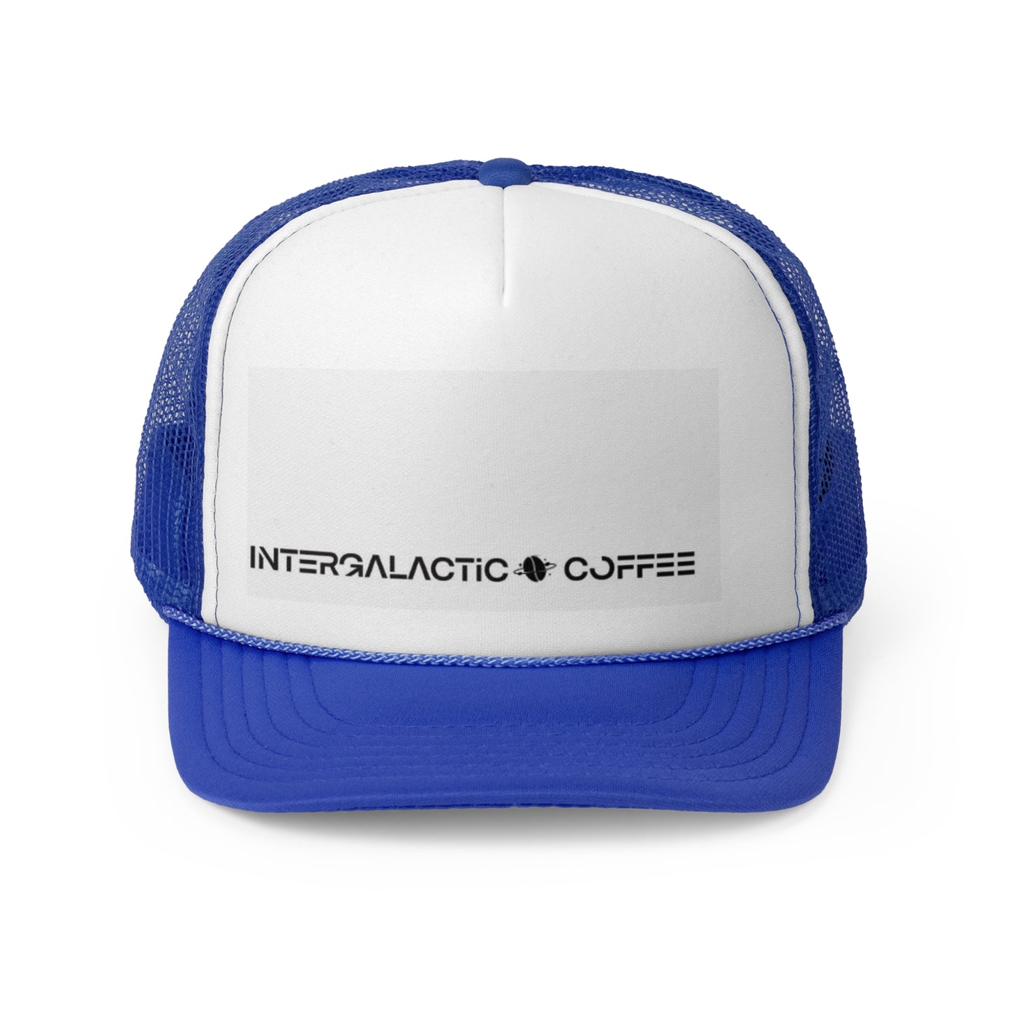 Intergalactic Coffee Trucker Caps