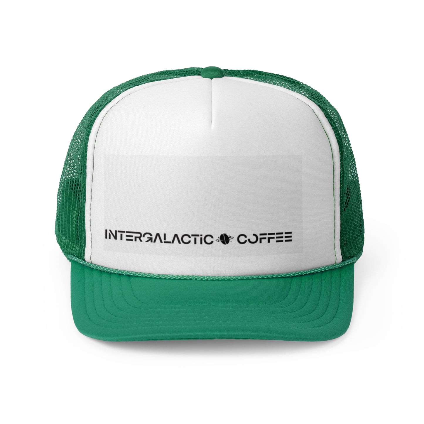 Intergalactic Coffee Trucker Caps