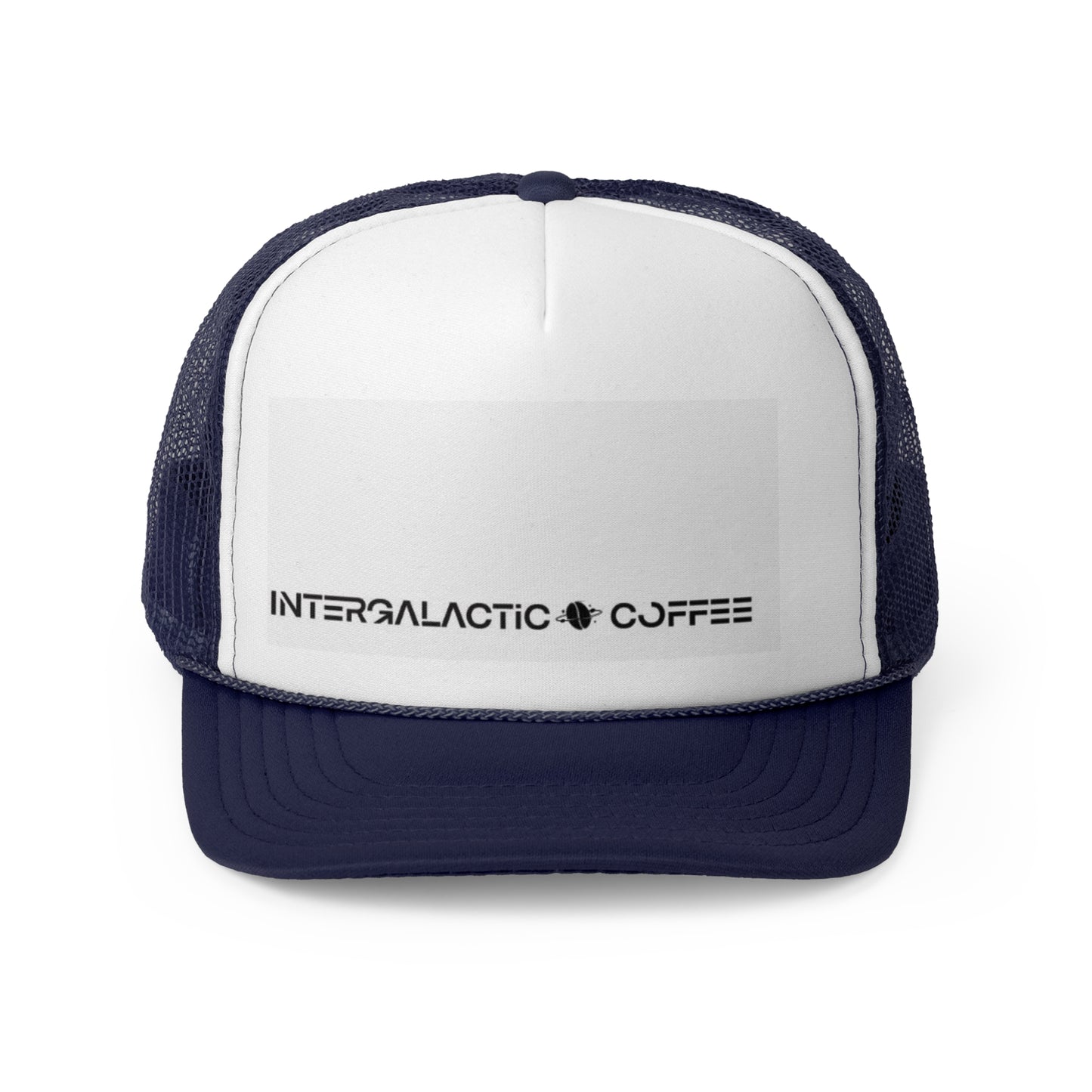 Intergalactic Coffee Trucker Caps