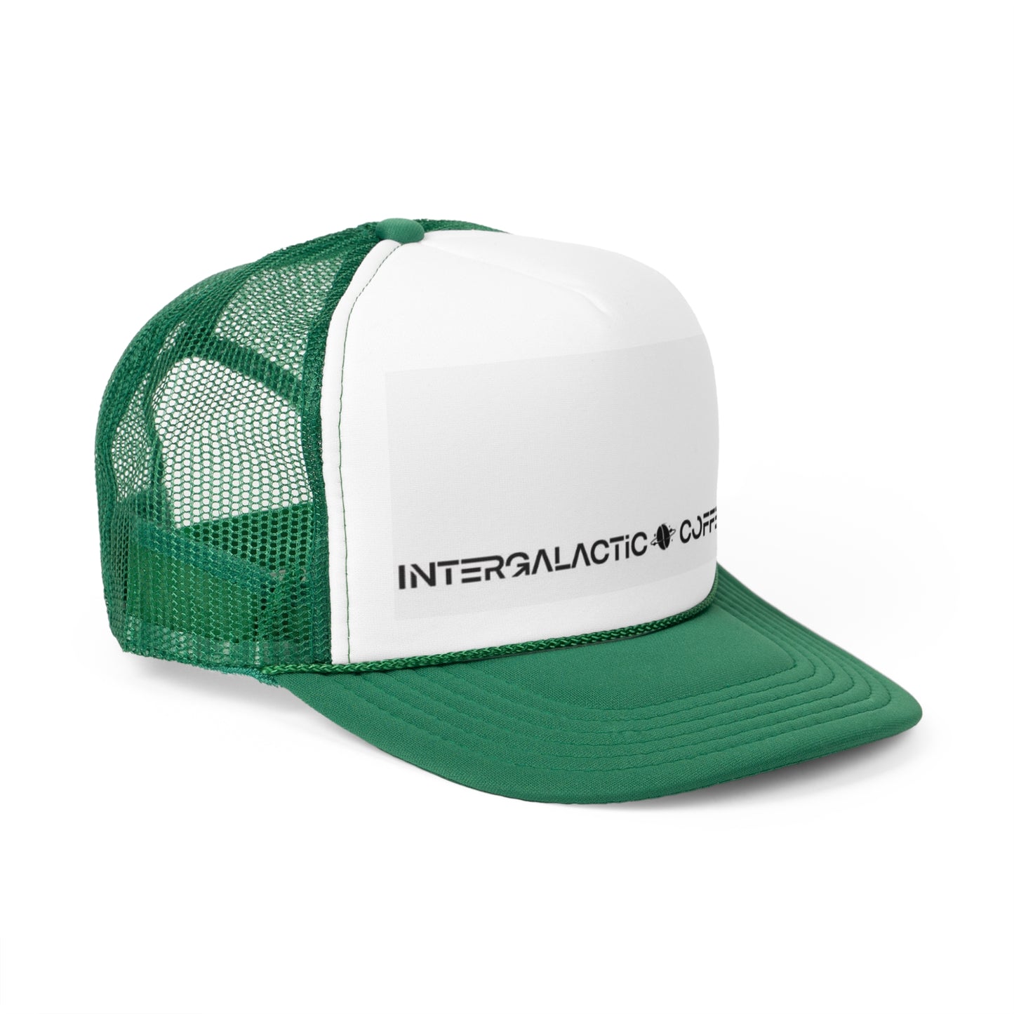 Intergalactic Coffee Trucker Caps