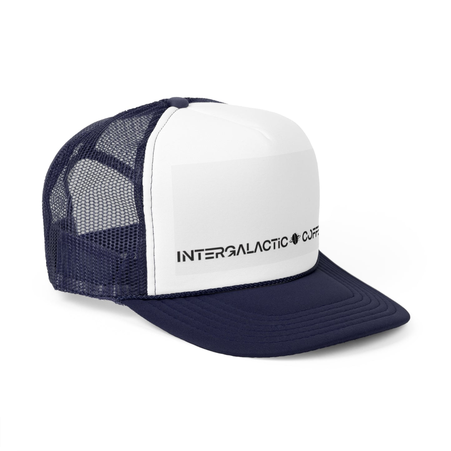 Intergalactic Coffee Trucker Caps