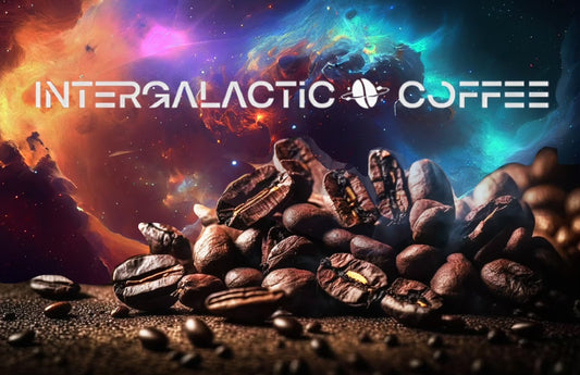 1 lb whole bean Intergalactic Planetary Blend